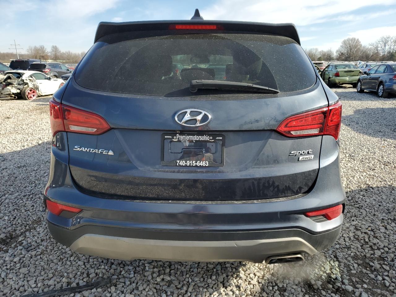 VIN 5XYZTDLB9HG441778 2017 HYUNDAI SANTA FE no.6