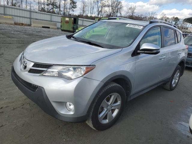  TOYOTA RAV4 2014 Сріблястий