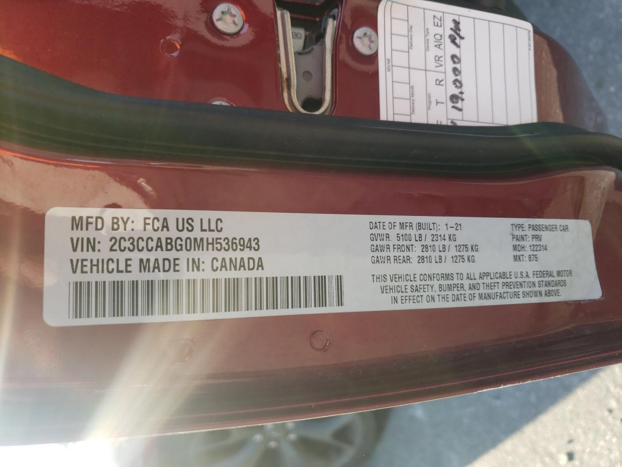 2021 Chrysler 300 - Image 12