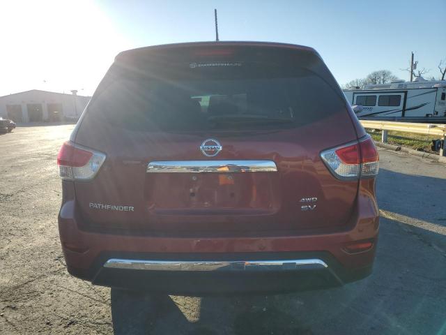 NISSAN PATHFINDER 2016 Red