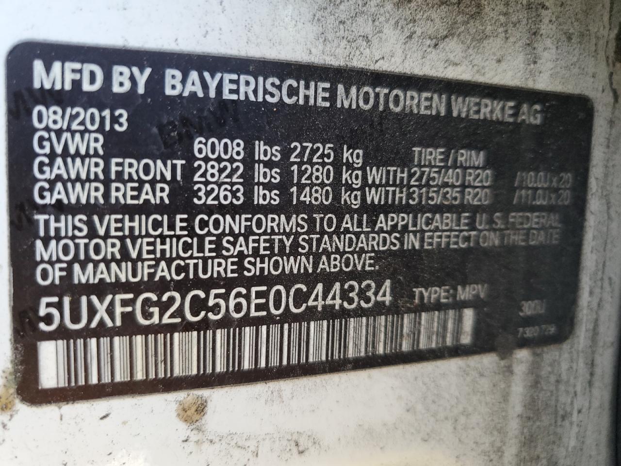 2014 BMW X6 - Image 13