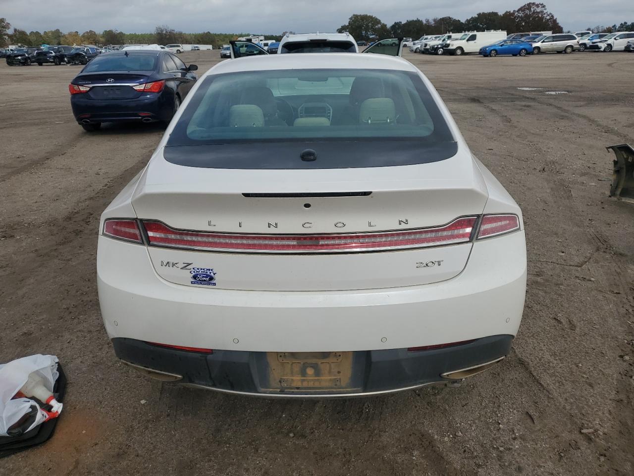 VIN 3LN6L5E94HR645201 2017 LINCOLN MKZ no.6