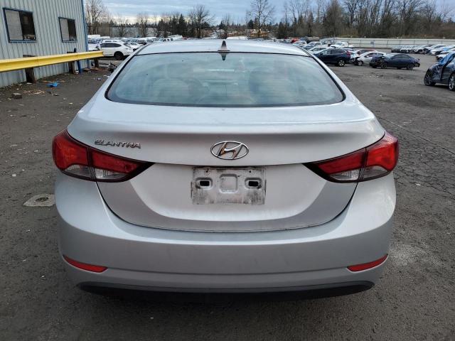  HYUNDAI ELANTRA 2014 Srebrny