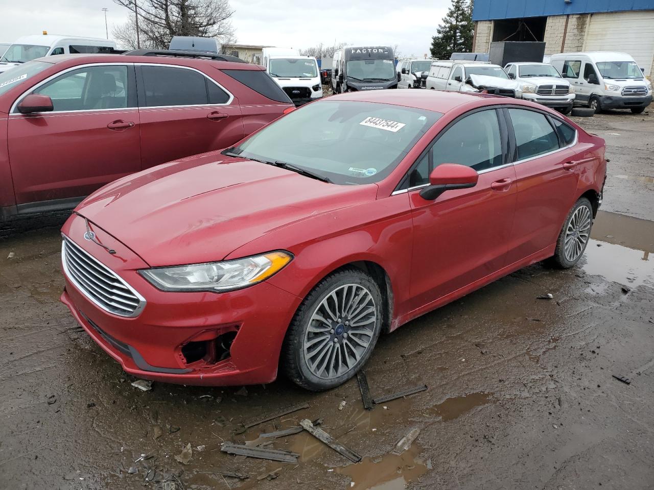 VIN 3FA6P0T92LR180642 2020 FORD FUSION no.1