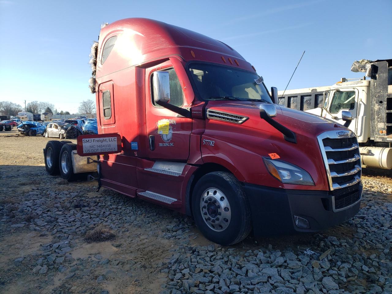 2023 Freightliner Cascadia 126 за продажба в Chatham, VA - Burn