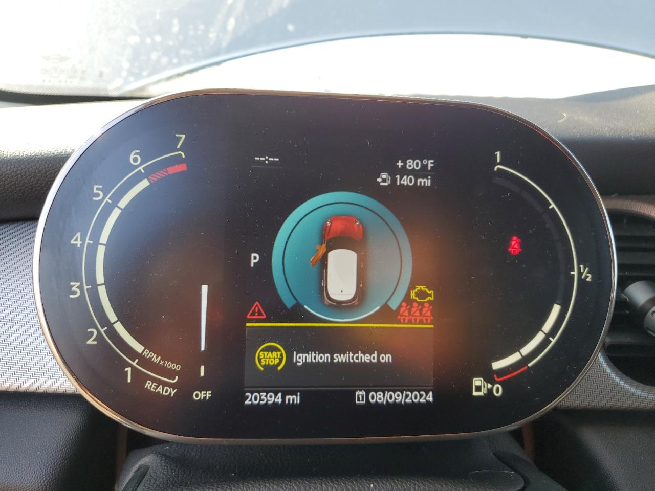 2024 Mini Cooper S VIN: WMW53DK08R2V04053 Lot: 87032704