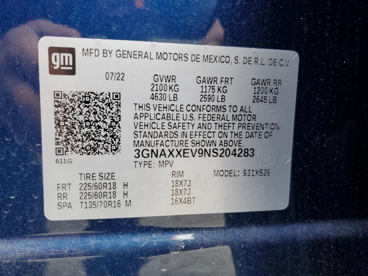 2022 Chevrolet Equinox - Image 14