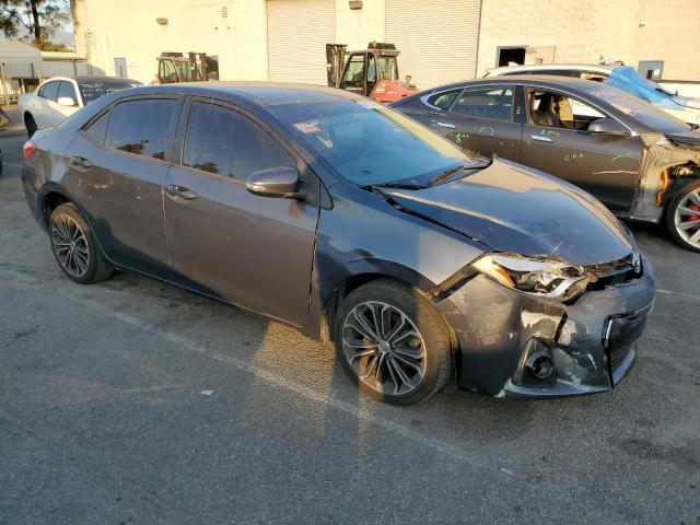 Sedans TOYOTA COROLLA 2016 Gray