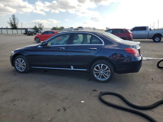 Sedans MERCEDES-BENZ C-CLASS 2016 Blue