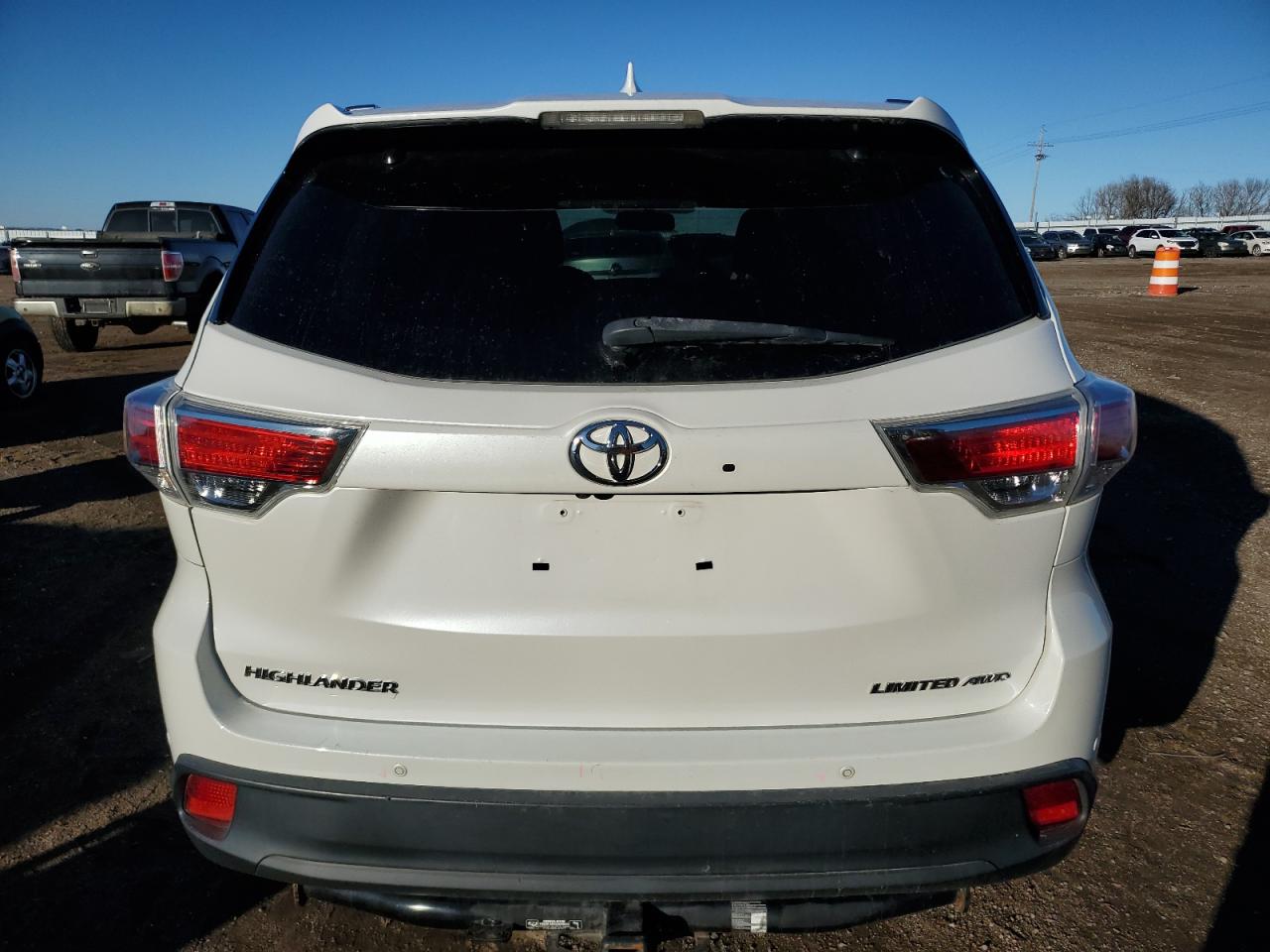 VIN 5TDDKRFH1GS279205 2016 TOYOTA HIGHLANDER no.6