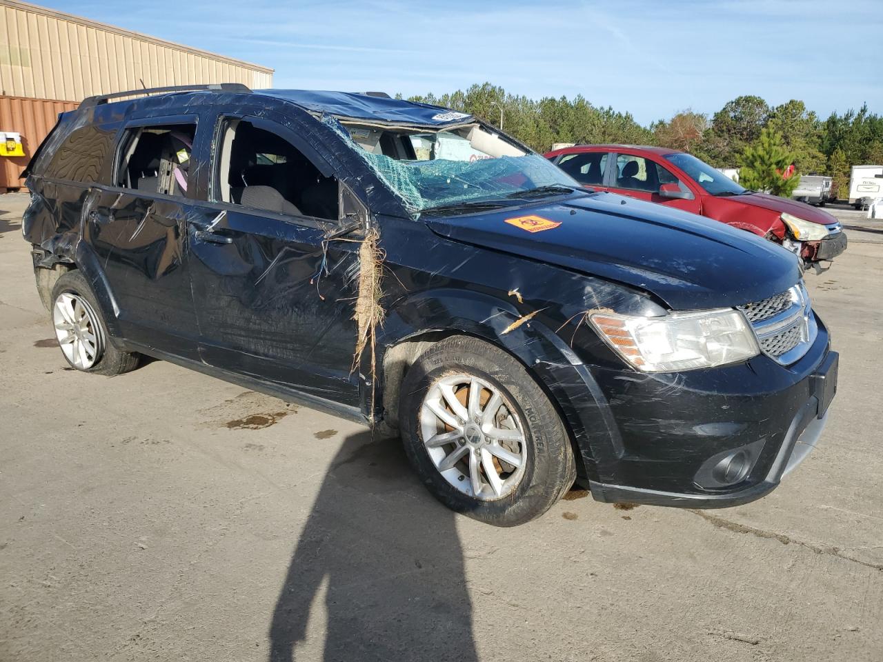 VIN 3C4PDDBG2FT611745 2015 DODGE JOURNEY no.4