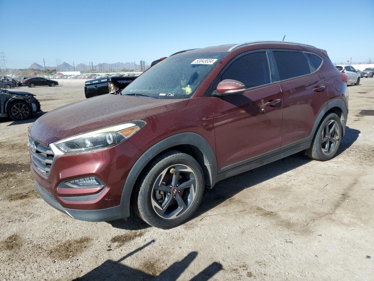 VIN KM8J33A21GU047582 2016 HYUNDAI TUCSON no.1