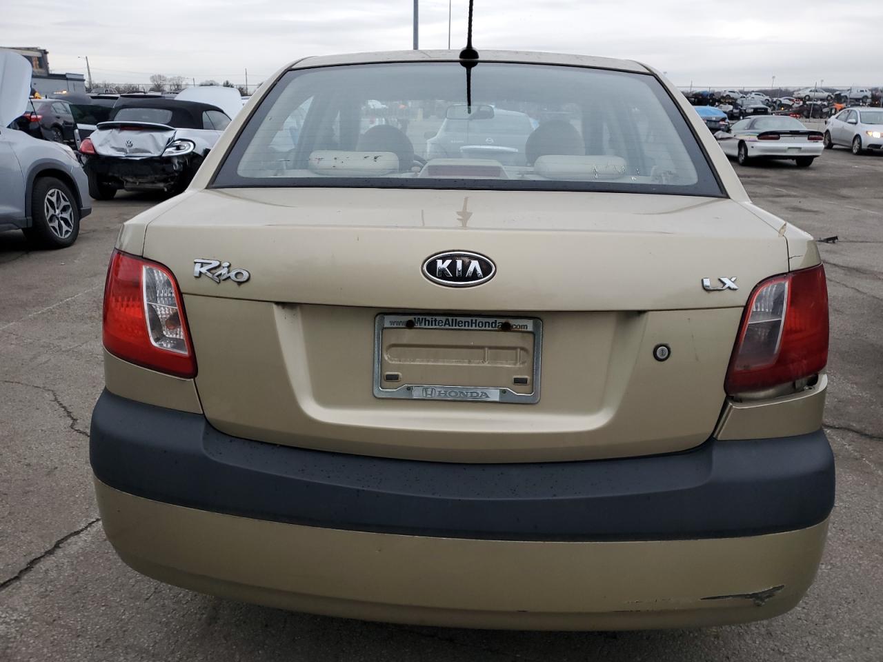 2009 Kia Rio Base VIN: KNADE223796524159 Lot: 86185964