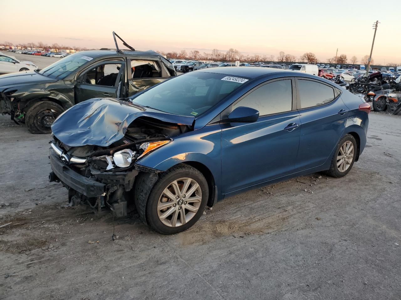 VIN KMHDH4AE0FU360734 2015 HYUNDAI ELANTRA no.1