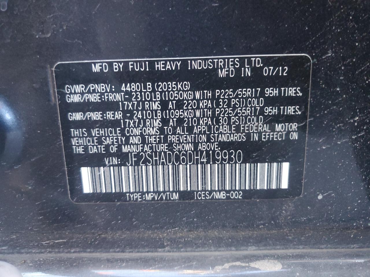 2013 Subaru Forester - Image 13