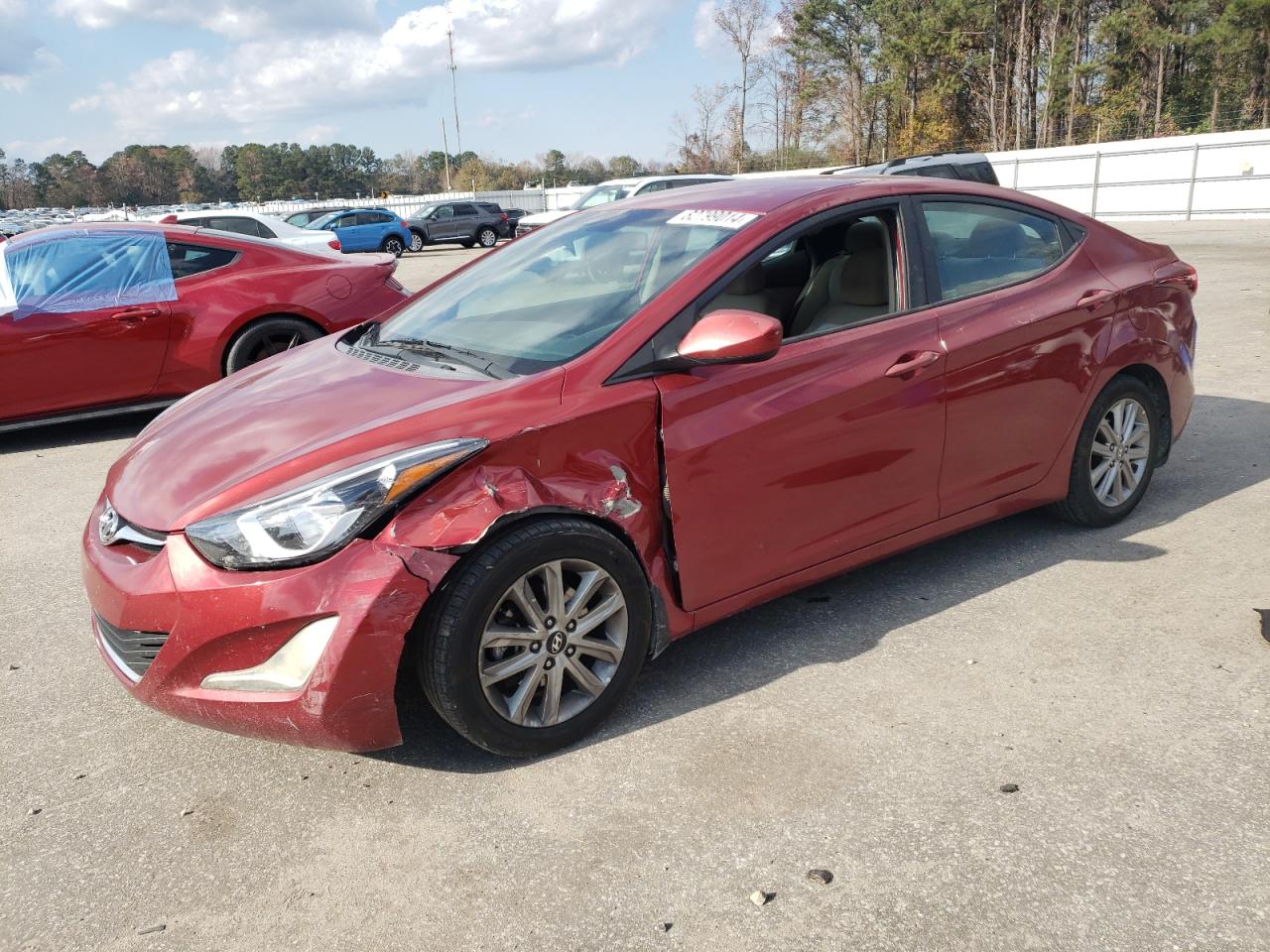 VIN 5NPDH4AE8GH656553 2016 HYUNDAI ELANTRA no.1