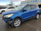 2018 Ford Escape Sel na sprzedaż w Littleton, CO - Front End