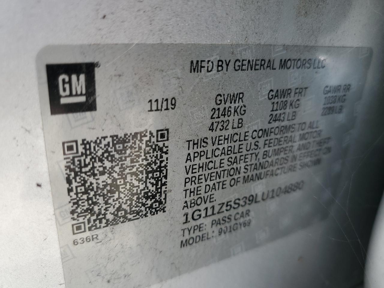 2020 Chevrolet Impala - Image 12