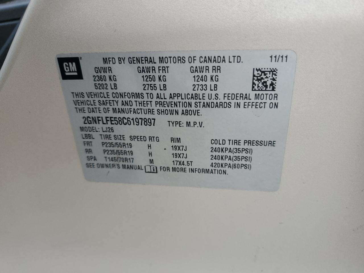 2012 Chevrolet Equinox - Image 13