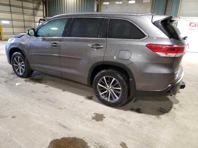  TOYOTA HIGHLANDER 2017 Серый