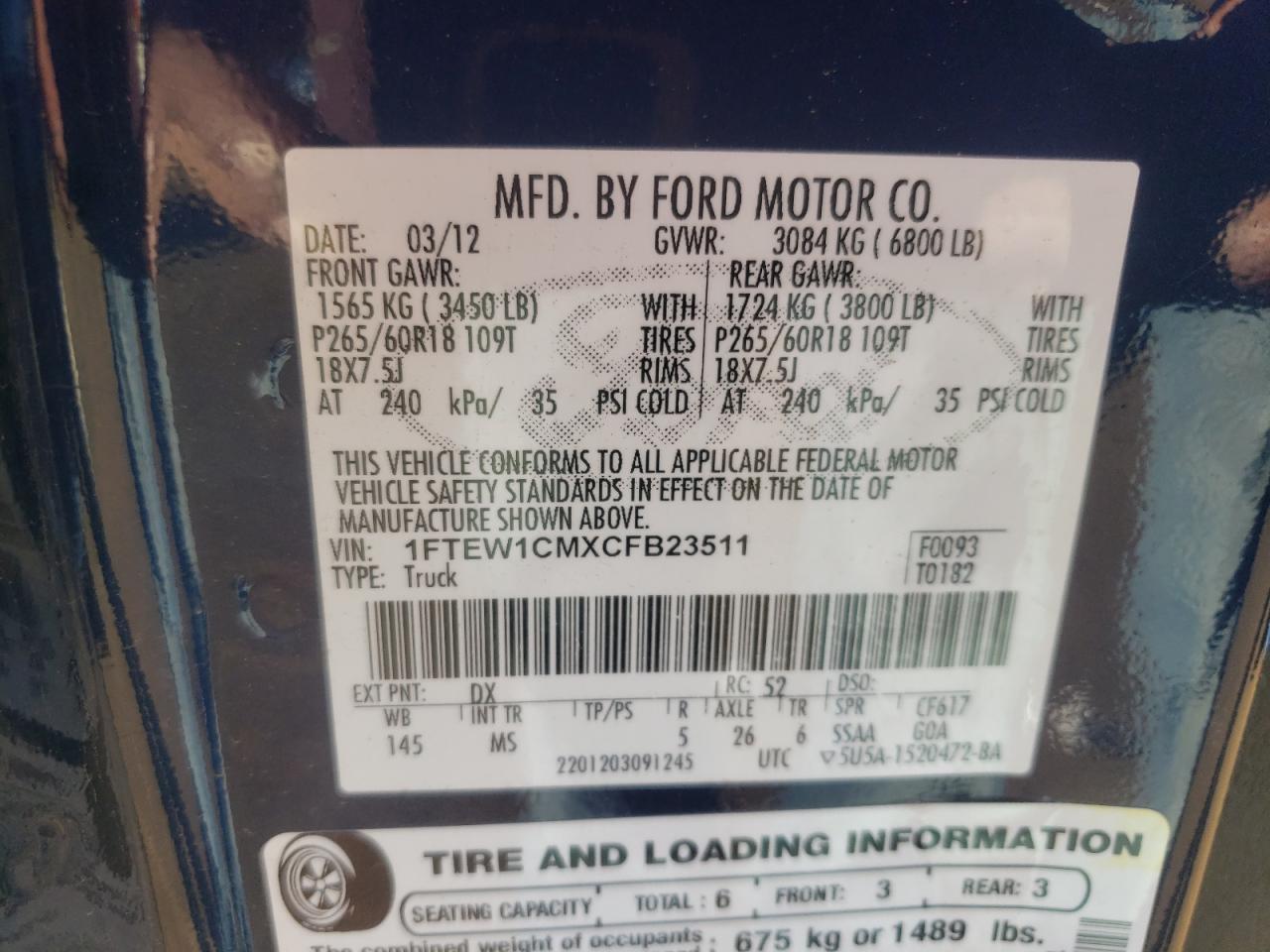 2012 Ford F-150 - Image 12