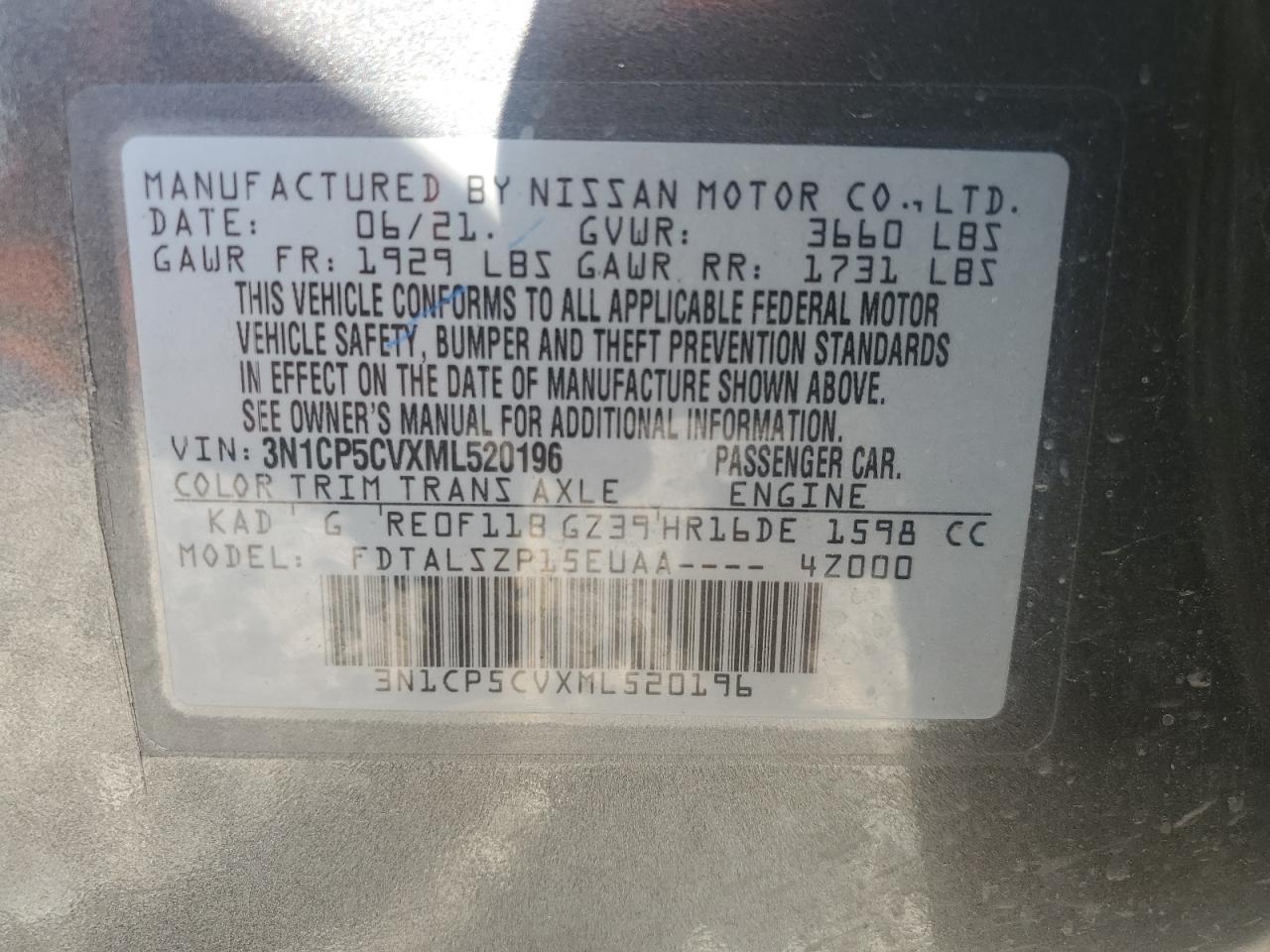 2021 Nissan Kicks - Image 14