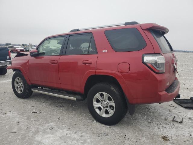  TOYOTA 4RUNNER 2022 Красный