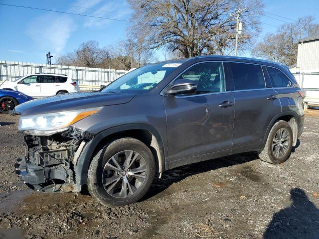  TOYOTA HIGHLANDER 2016 Szary