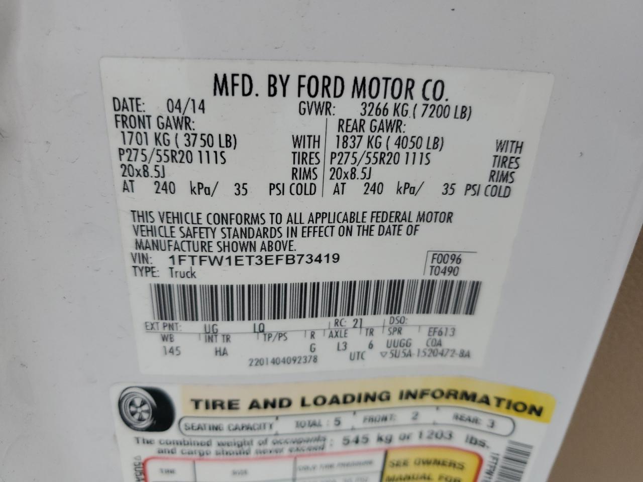 2014 Ford F-150 - Image 14