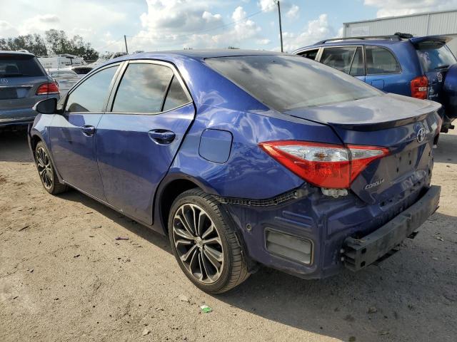  TOYOTA COROLLA 2016 Blue