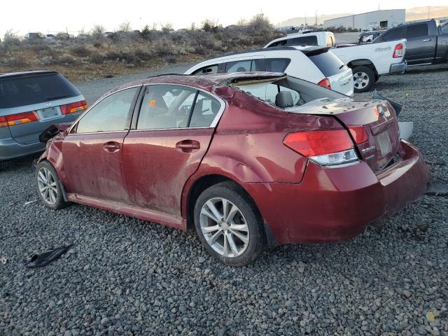  SUBARU LEGACY 2014 Бургунді