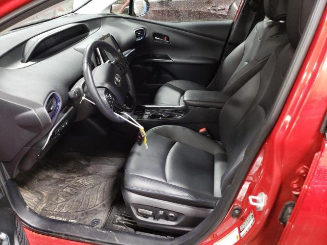  TOYOTA PRIUS 2019 Червоний