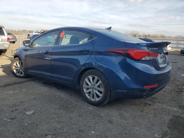  HYUNDAI ELANTRA 2015 Granatowy