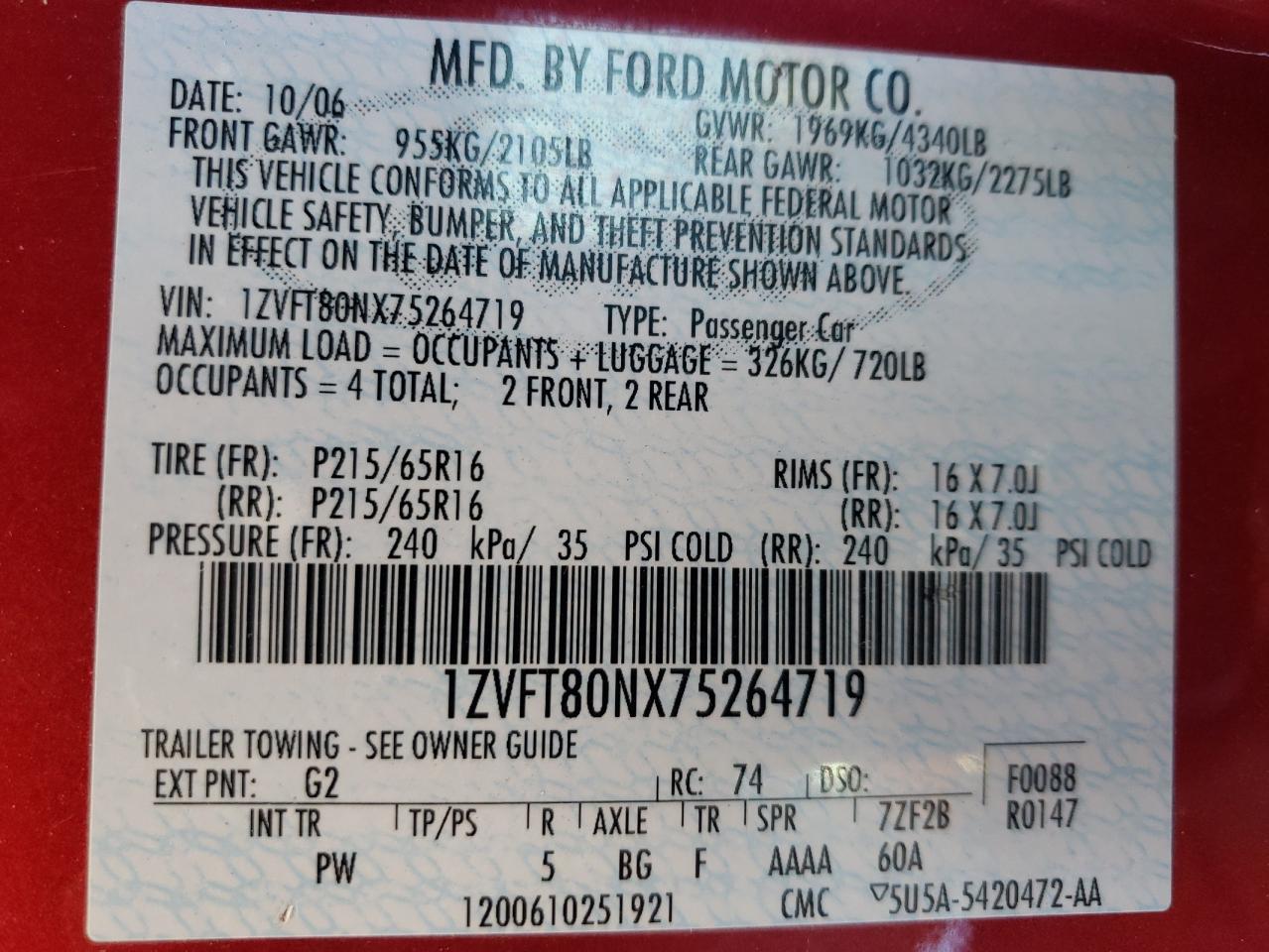 2007 Ford Mustang - Image 13