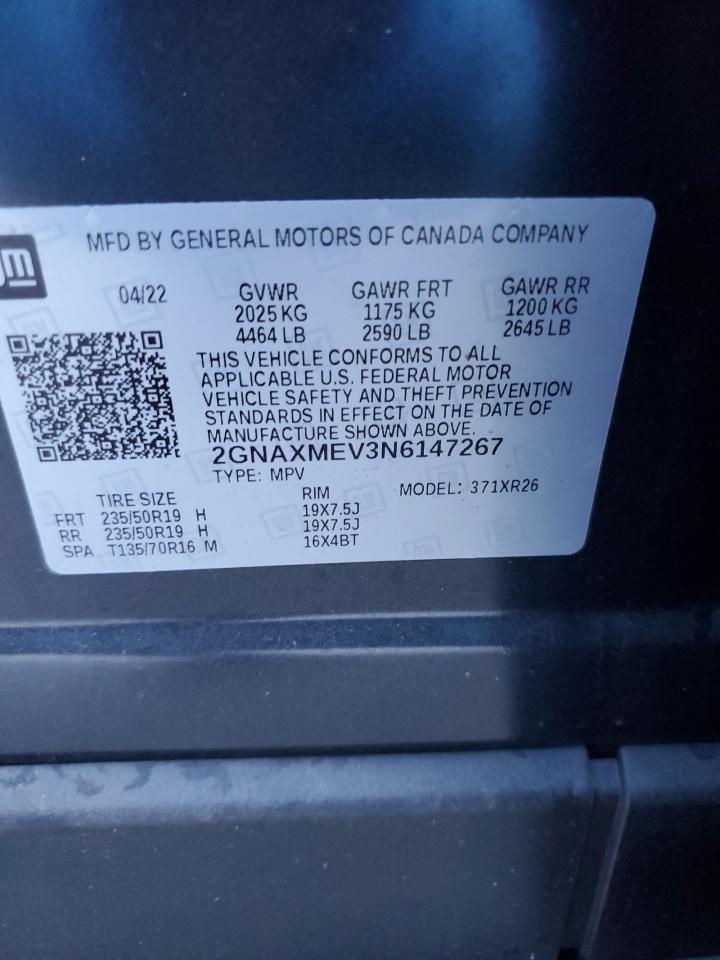 2022 Chevrolet Equinox - Image 13