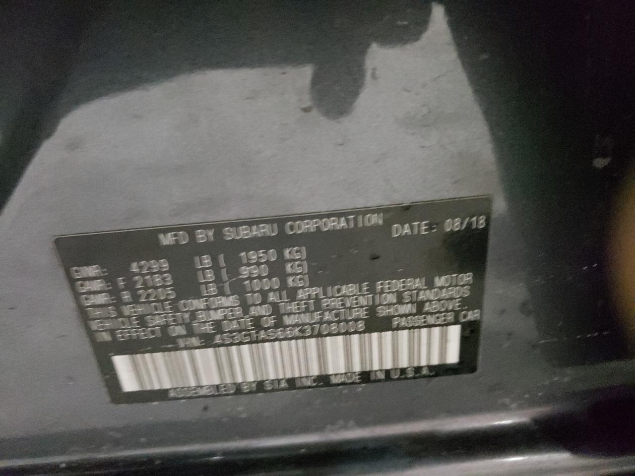 2019 Subaru Impreza - Image 13