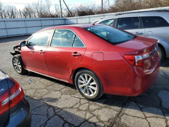  TOYOTA CAMRY 2012 Red