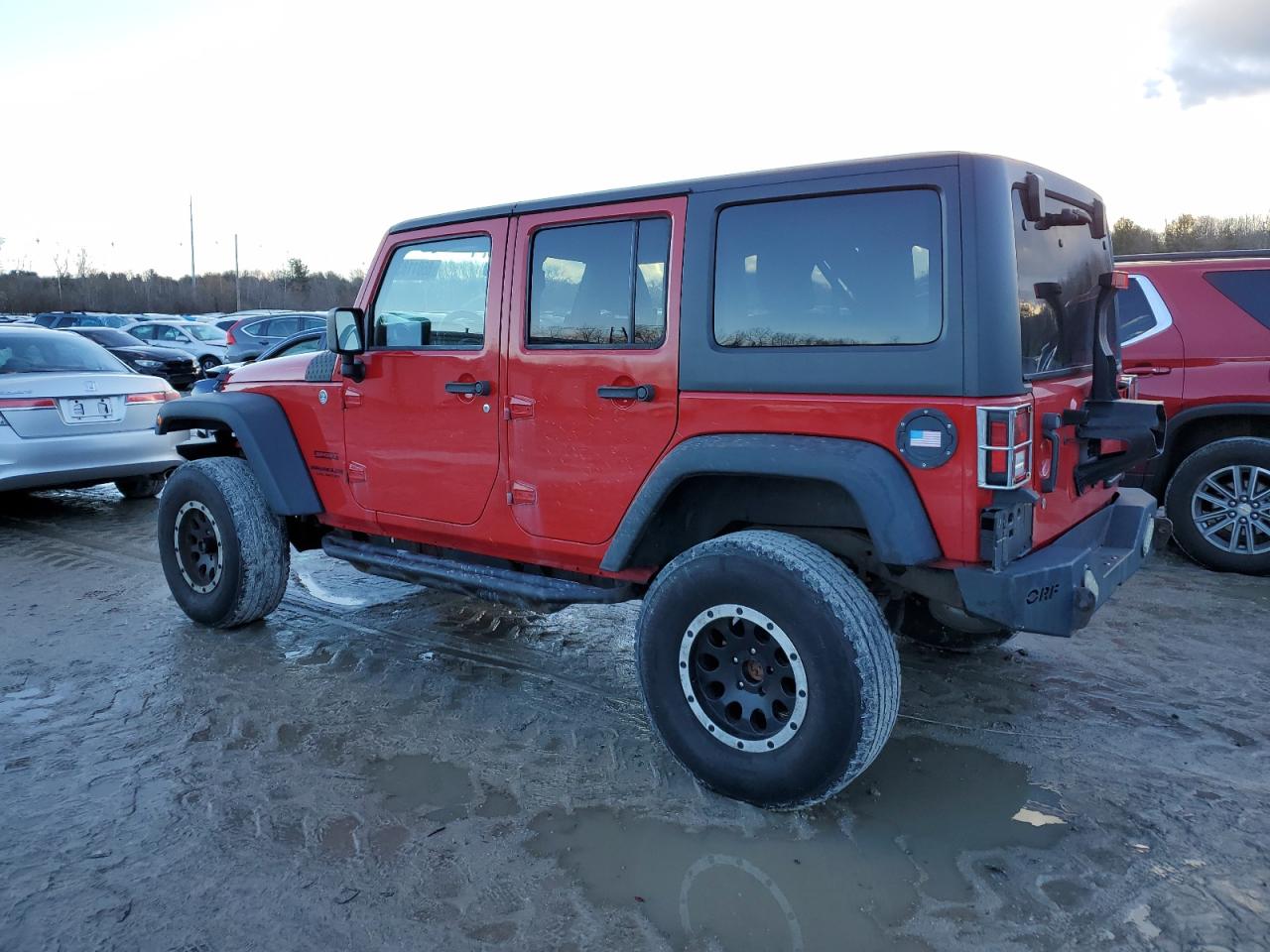 VIN 1C4BJWDG5EL134637 2014 JEEP WRANGLER no.2