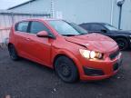 2012 Chevrolet Sonic Lt за продажба в Bowmanville, ON - Front End