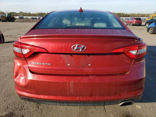  HYUNDAI SONATA 2015 Red