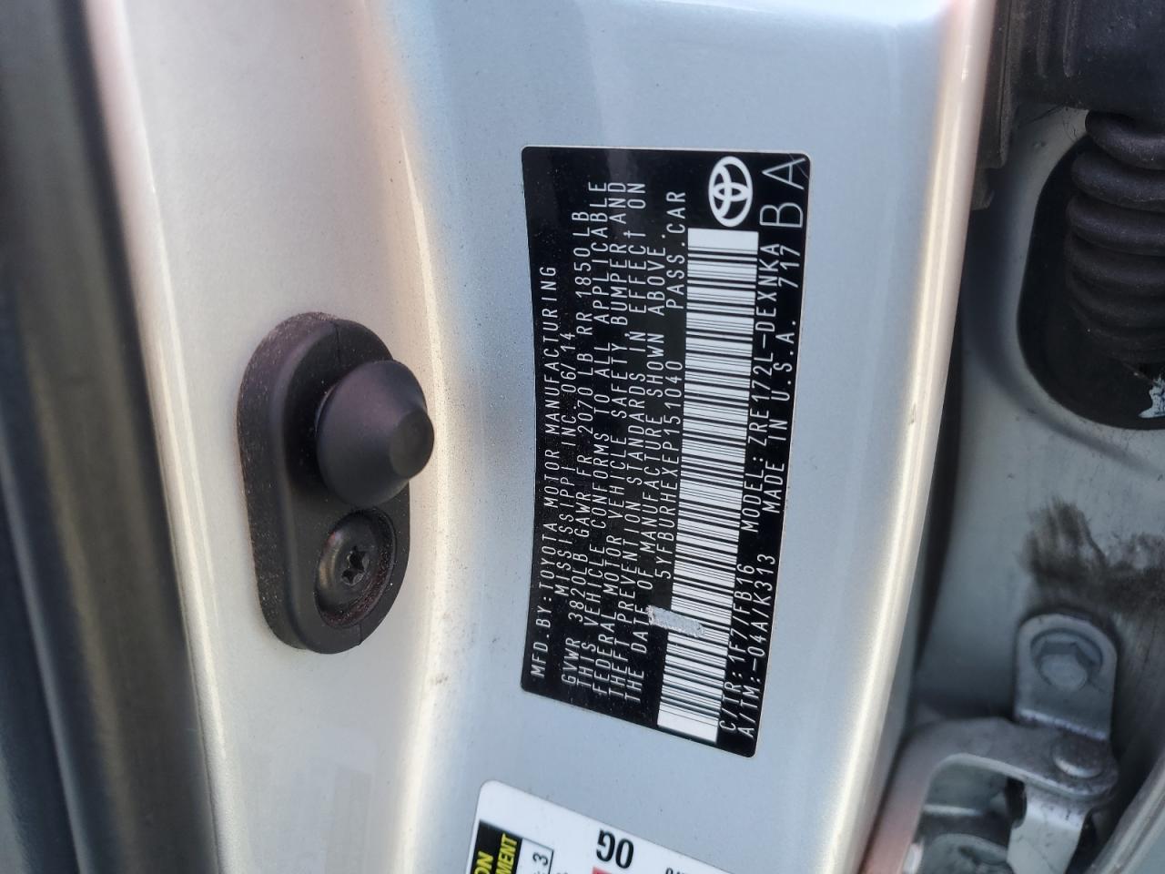 2014 Toyota Corolla - Image 14