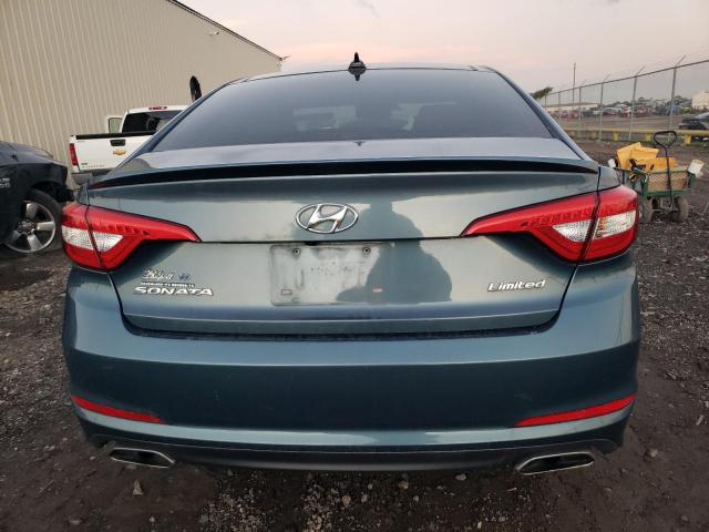  HYUNDAI SONATA 2015 Turquoise