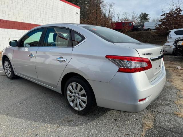 Sedans NISSAN SENTRA 2014 Srebrny