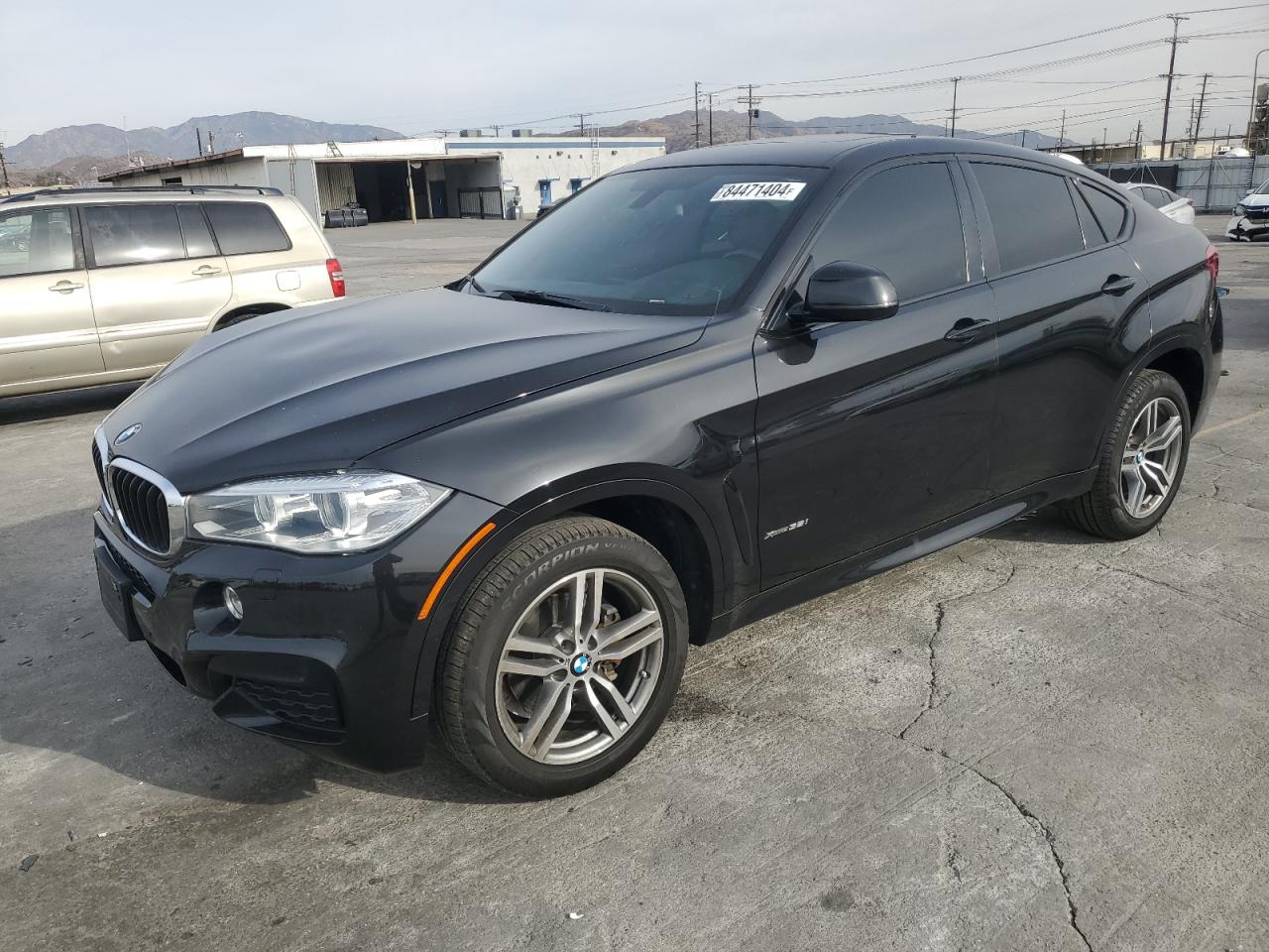 2016 Bmw X6 Xdrive35I zu verkaufen in Sun Valley, CA - Front End