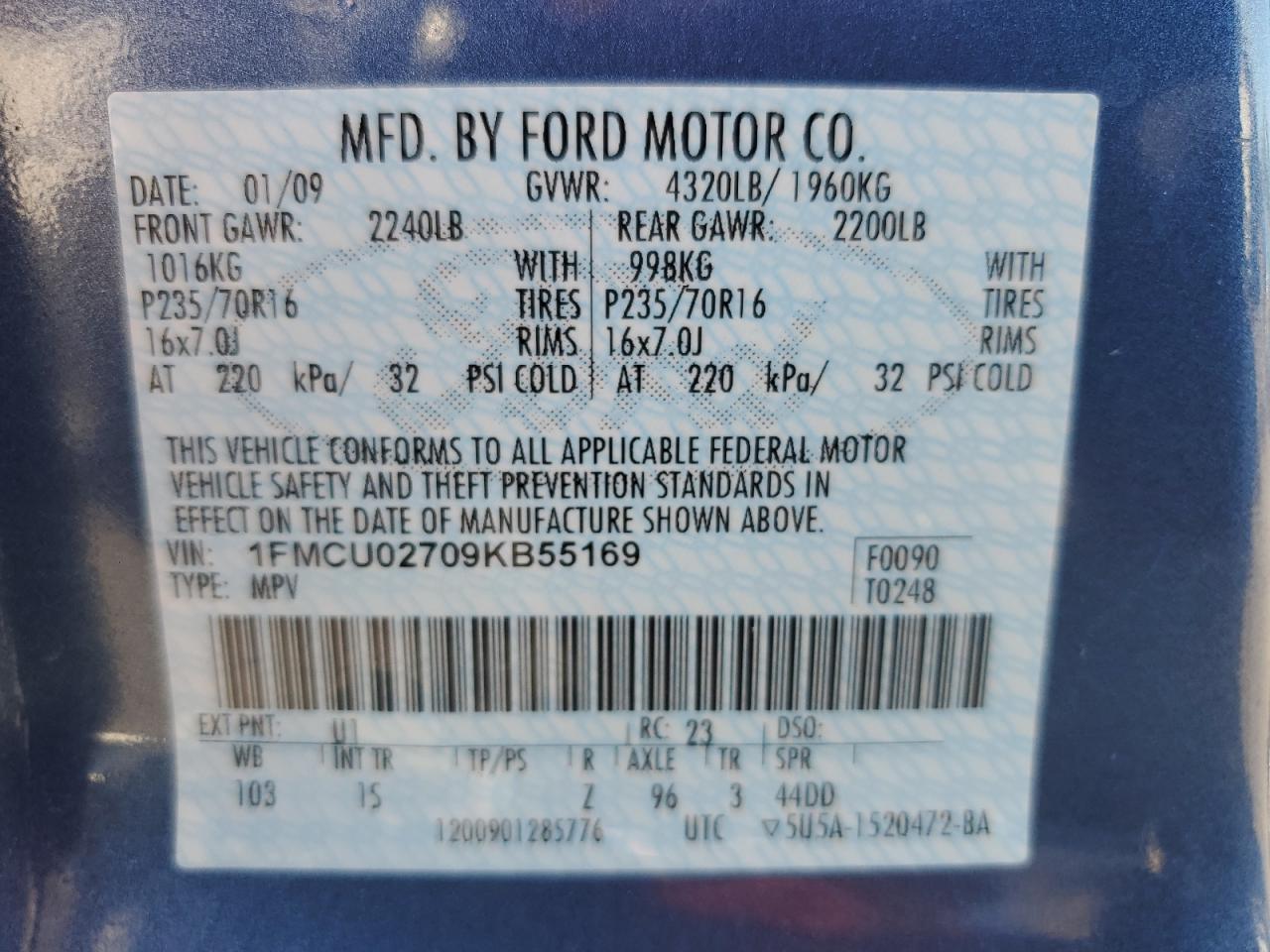 2009 Ford Escape - Image 13
