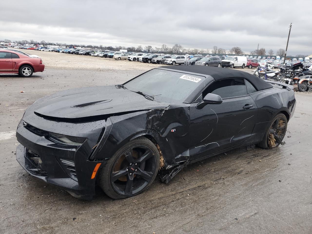 2017 Chevrolet Camaro Ss იყიდება Sikeston-ში, MO - Undercarriage