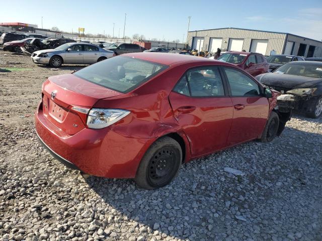  TOYOTA COROLLA 2016 Red