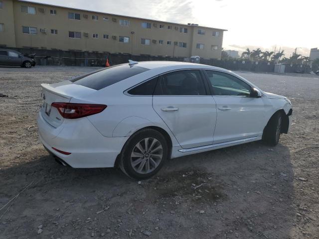  HYUNDAI SONATA 2015 Белый