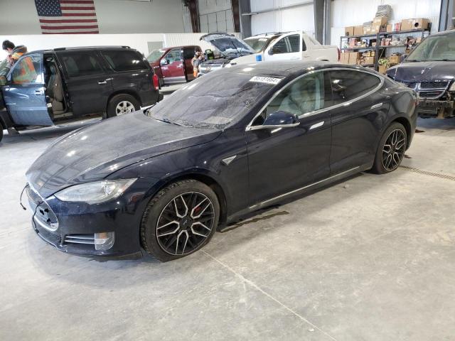 Хетчбеки TESLA MODEL S 2013 Синій