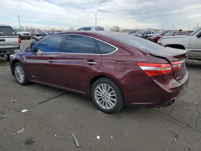  TOYOTA AVALON 2013 Burgundy